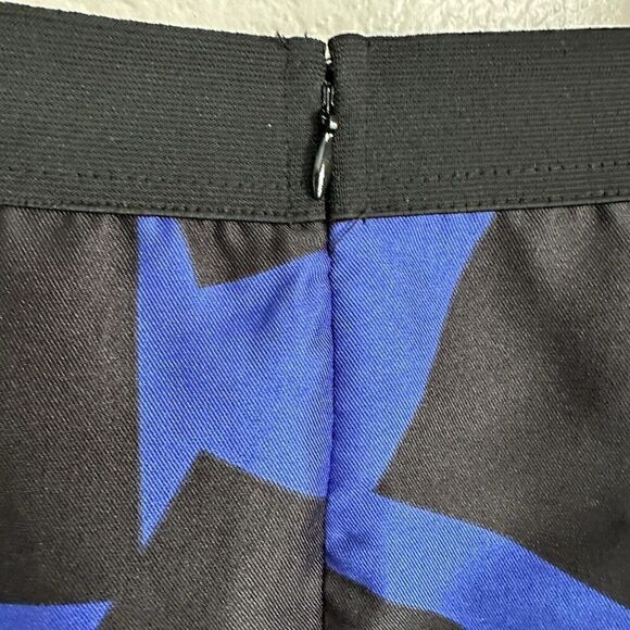 Lane Bryant Skirt Womens Size 24 Pleated Graphic Color Block Knee Multicolor - Picture 3 of 5